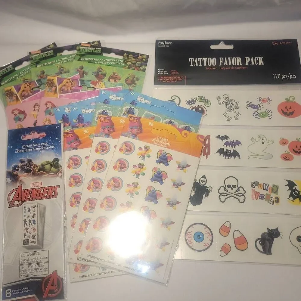 Sticker lot